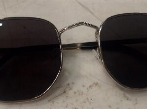 Uv Protection Gradient Polarized Round Sunglasses Black