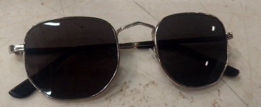 Uv Protection Gradient Polarized Round Sunglasses Black