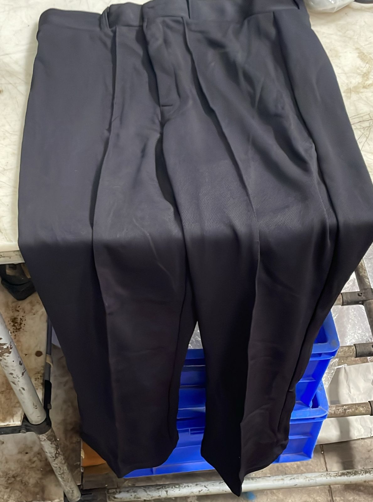 Women Black Color Trouser Size S