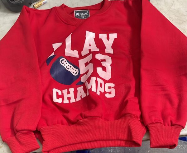 Kids Red Printed Swag Shirt Full Sleeve Size 7 To 8Y
