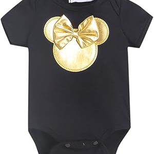 Hopscotch Girls Black Solid Onesie And Shorts Set Size 1 To 2 Y