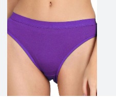 Women Panty Purple Colour Size M