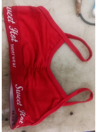 Women Bra Red Colour Size 32