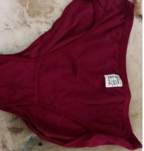 Women Panty Maroon Color Size 2Xl