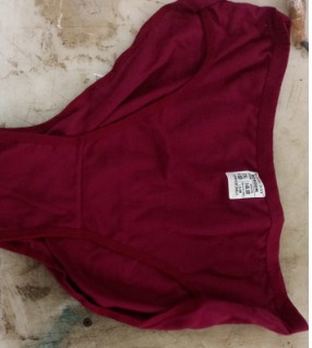 Women Panty Maroon Color Size 2Xl