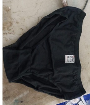 Women Panty Black Color Size 2Xl