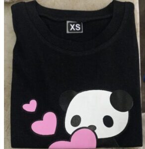 Women T Shirt Black Colour Size Xl