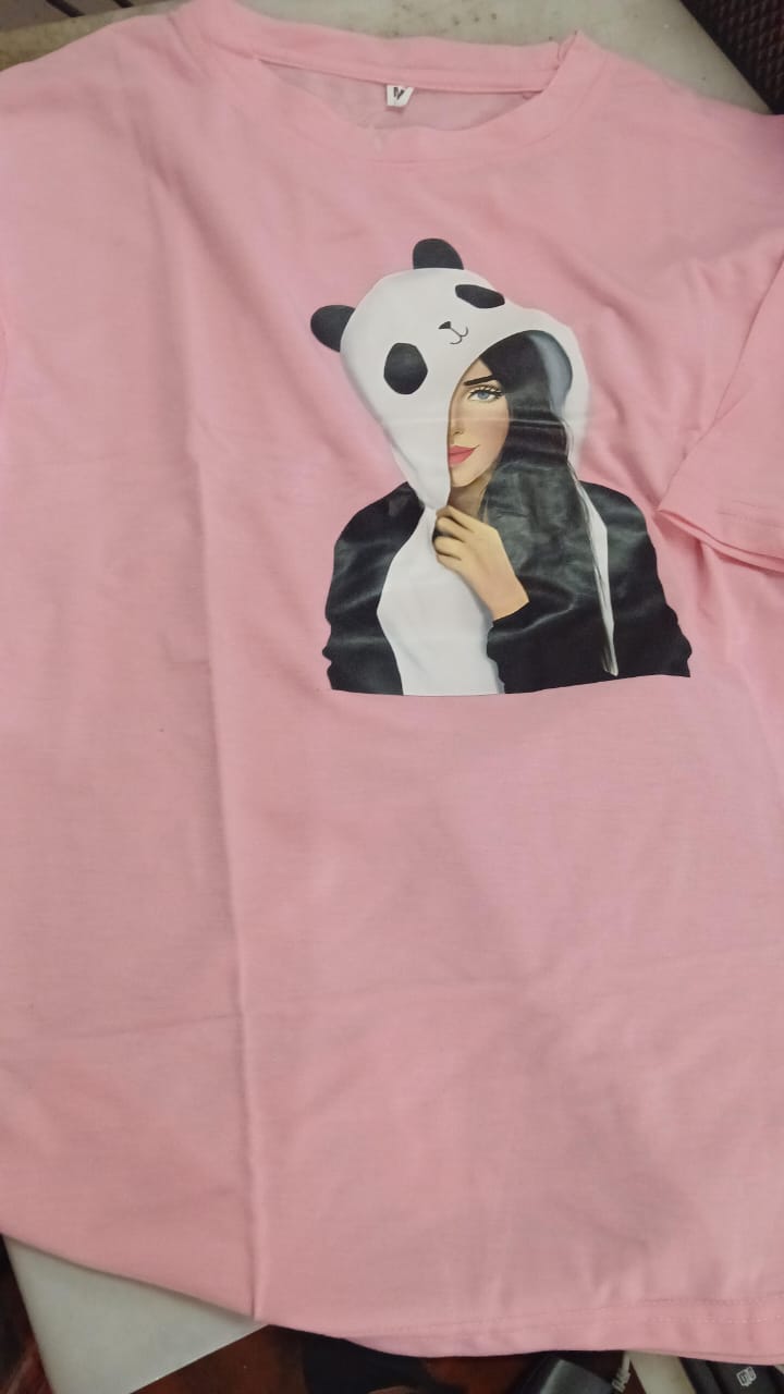 T Shirt For Women Color Pink Size M