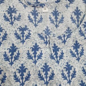 Kurti For Women Colour Blue Size M