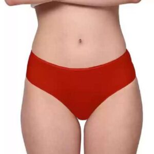 Women Panty Size S Color Red