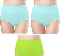 Women Panty Size M Color Light Green