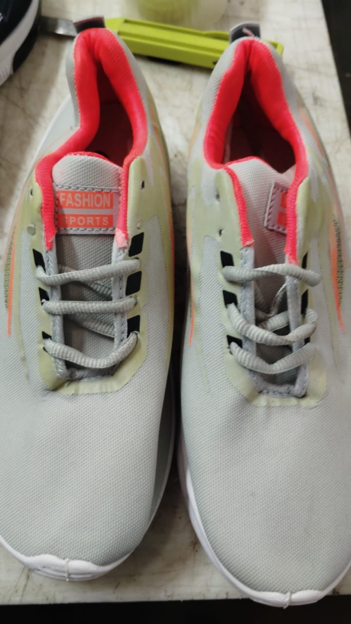 Men Grey Color Shoe Size 8