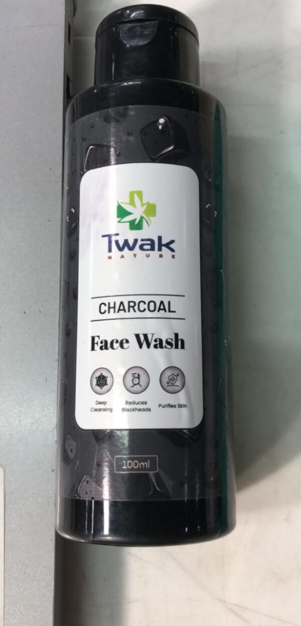 Twa Natural Charcoal Face Wash 100Ml