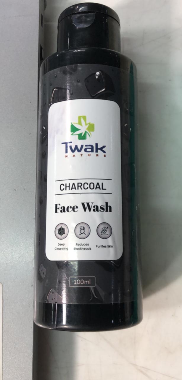 Twa Natural Charcoal Face Wash 100Ml