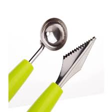 Multifunctional Double Head Sharp Fruit Scoop Stack Pack Of 2