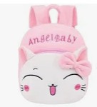 Baby Plush Soft Bag Backpack Pink
