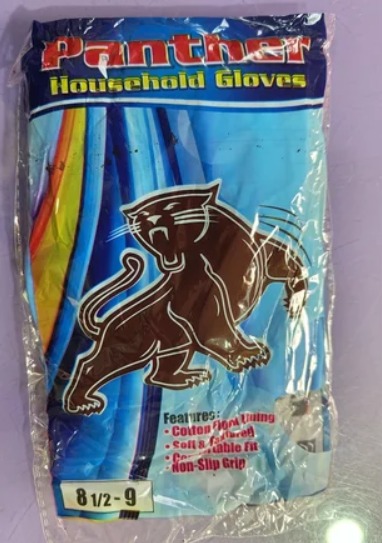 Unisex Partner Household Rubber Gloves Size Large