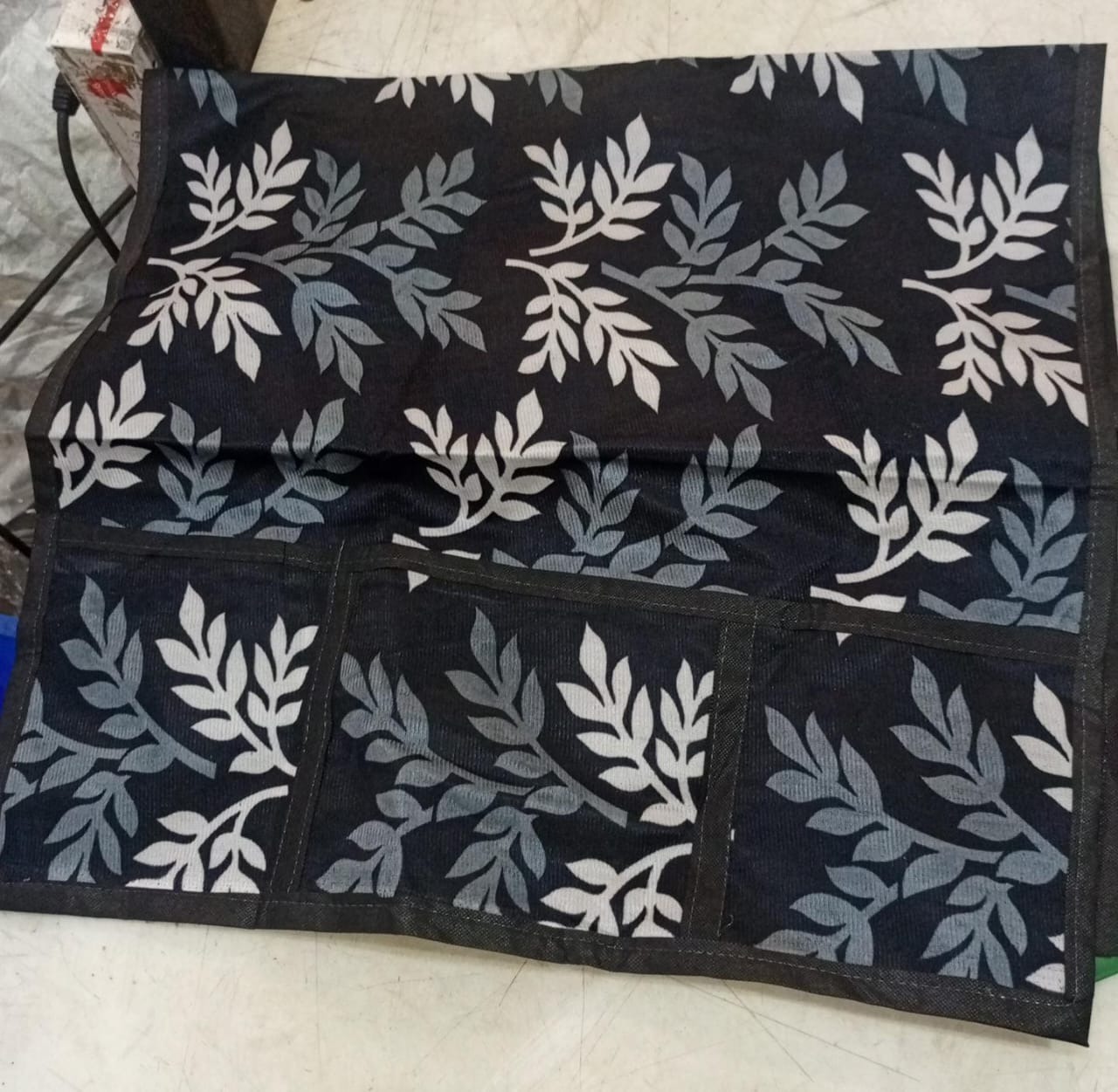 Black And White Top Fridge Cover