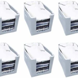 Grey Shirt Stackers Pack Of 6