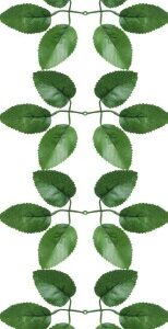 Artificial Green Colour Leaf Decorations