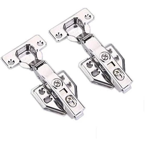 Wall Mount Stainless Steel Fuchsia Auto Hinges Pack Of 2