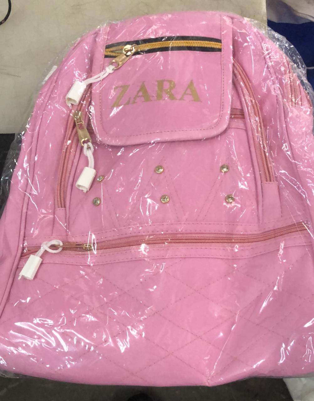 Pink Color School Bag For Girls