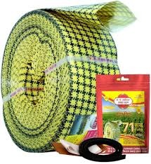 Extra Strong Hdpe Laminated Woven Lay Flat Tube 60 M 3 Inch Yellow