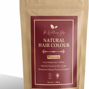 The Wellness Shop Natural Burgundy Hair Color 100G