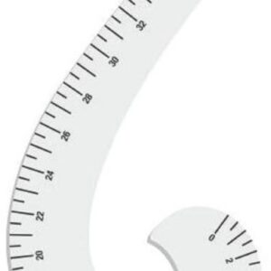 French Curve 6 Shape Scale