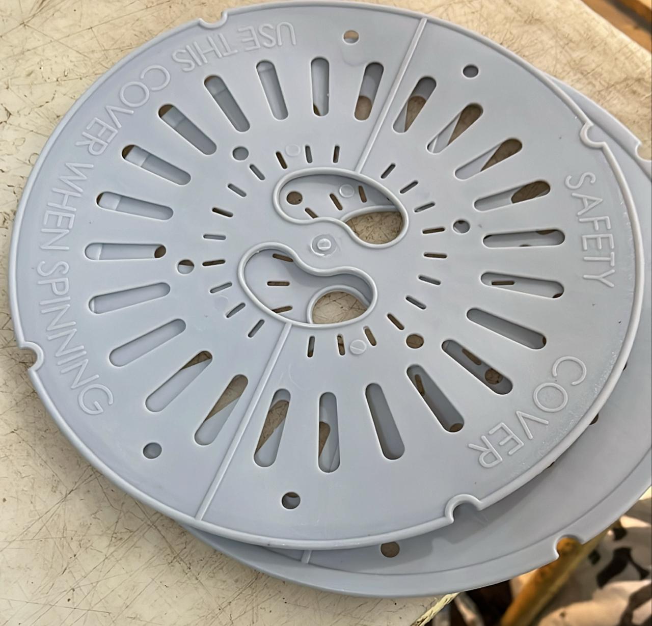 Just Repair Spin Cap Suitable Washing Machine Grey Colour 2 Pcs