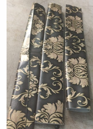 Black Printed Wallpaper For Home Decoration 1Meter Pack Of 3