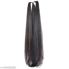Artificial False Hair Nylon Hair Black