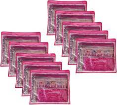 Non Woven Cloth Organizer Pink 12 N
