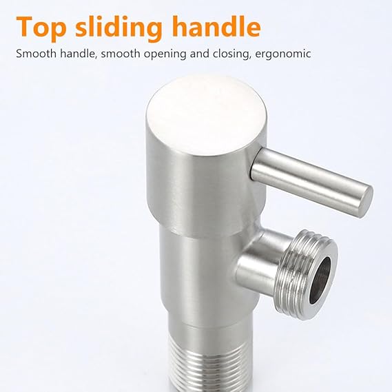 Series Brass Angle Valve Pack Of 2