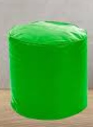 Green Color Footstool Cover