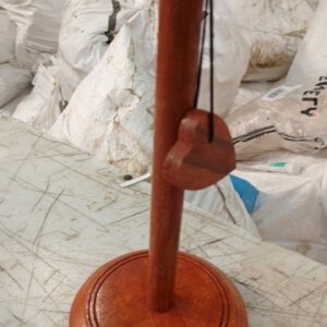 Handicraft Wooden Roll Holder Antique Tissue Paper Napkin Holder For Kitchen Foil Paper Holder For Dining Table And Office Pumping Napkin Holder