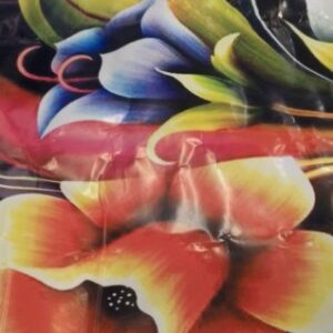 Wallpaper Black Printed 3Mtr