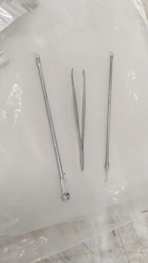 Steel Blackhead Remover Needle Set