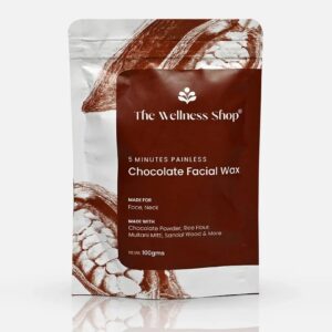 The Wellness Shop Chocolate Facial Wax Powder 100Gm