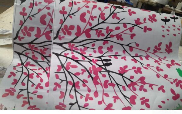 Printed Wall Stickers Pack Of 2 Multicolour