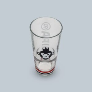 Bira 91 Mug Glass Set 3 Pc Beer Mug 330 Ml Glass Clear