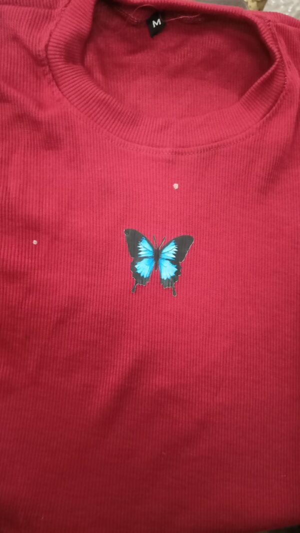 Women Top Size M Color Red