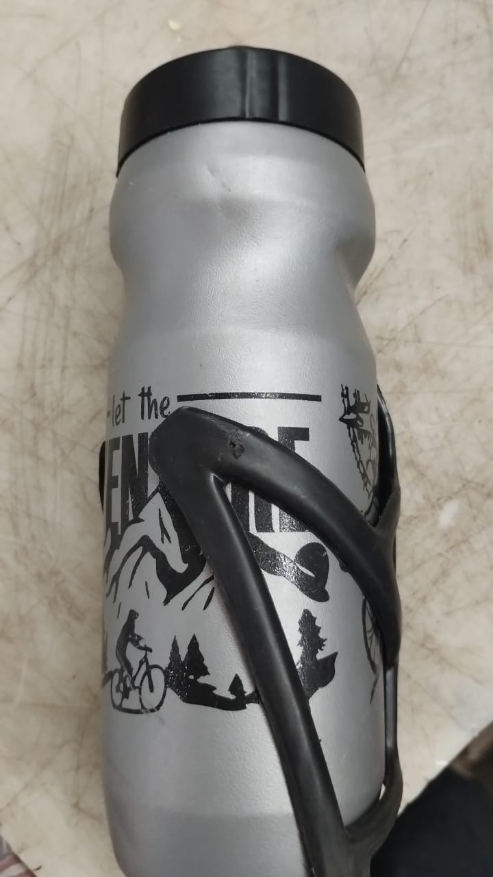 Grey Plastic Bottle