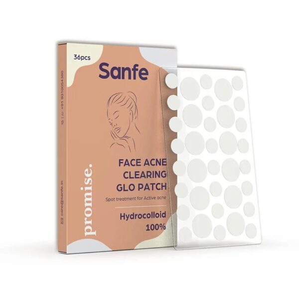 Sanfe Face Acne Clearing 36Pcs Glo Patch Spot Treatment For Active