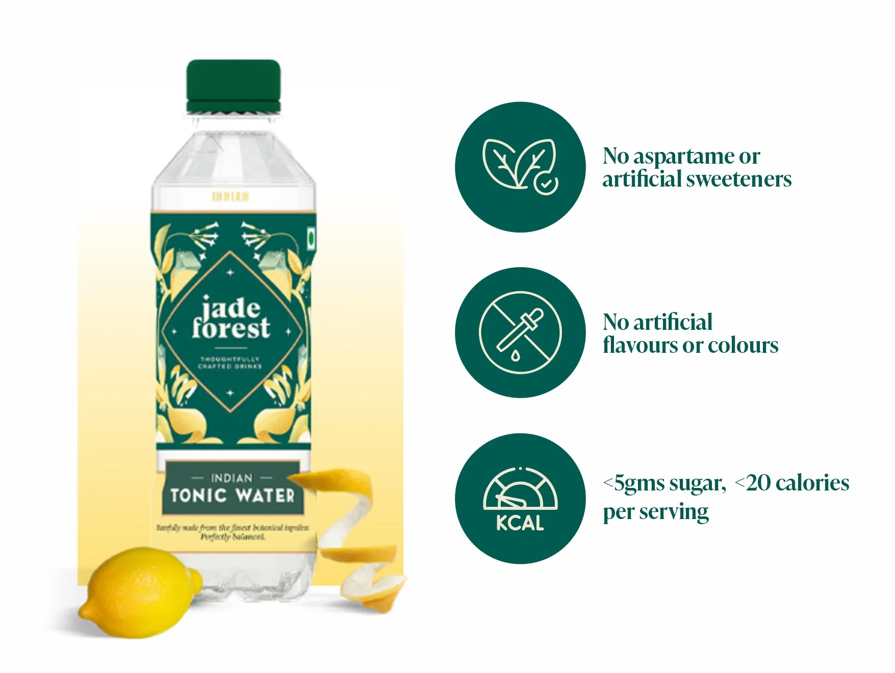Jade Forest Tonic Water 250 Ml Pack Of 9