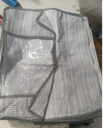 Saree Bag Grey Printed Pack Of 4
