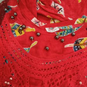 Ladies Kurti Size Xl Color Red