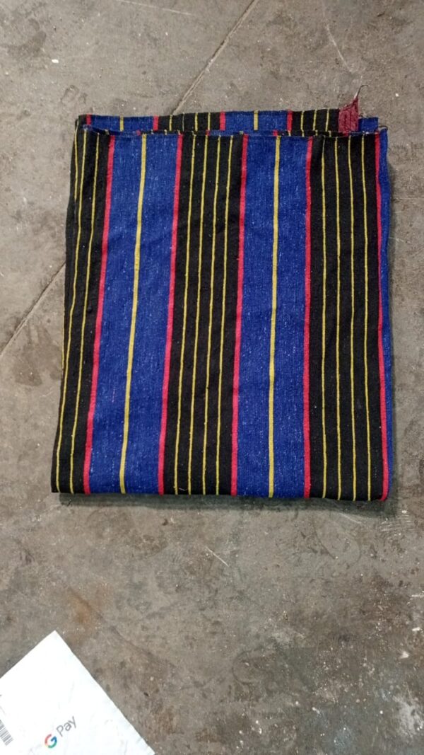 Pure Cotton Reversible Striped Single Bed Carpet Size 4 X 6 Feet