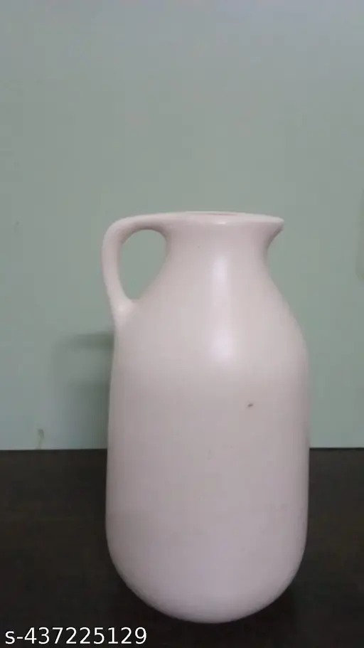 Pitcher Jug Ceramic Vase White
