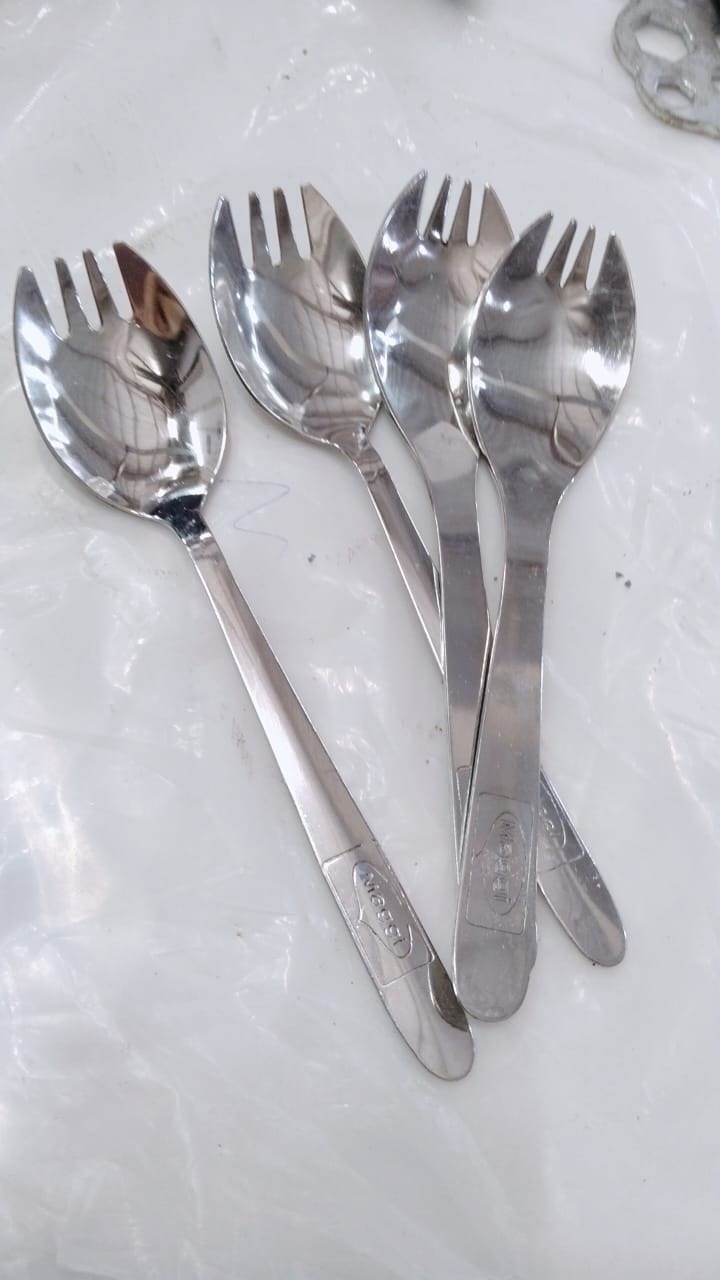 Stainless Steel Maggi Spoon Pack Of 3